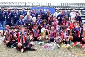 São Paulo de Lionel Messi conquista o Paulista Sub-11 de maneira invicta